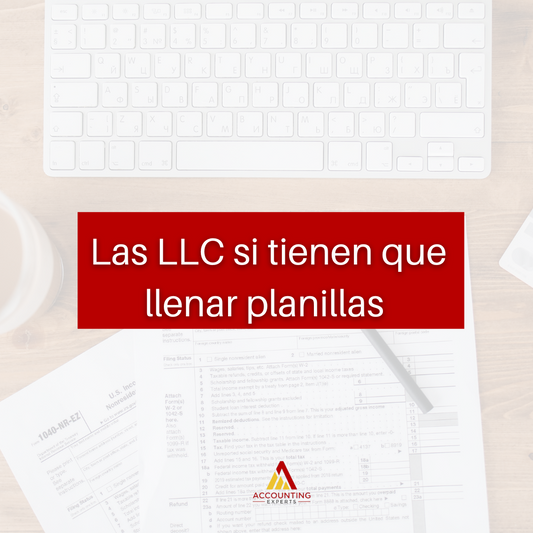 Las LLC si tienen que llenar planillas