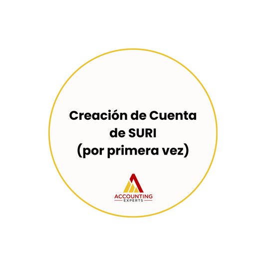 Creación de Cuenta de SURI