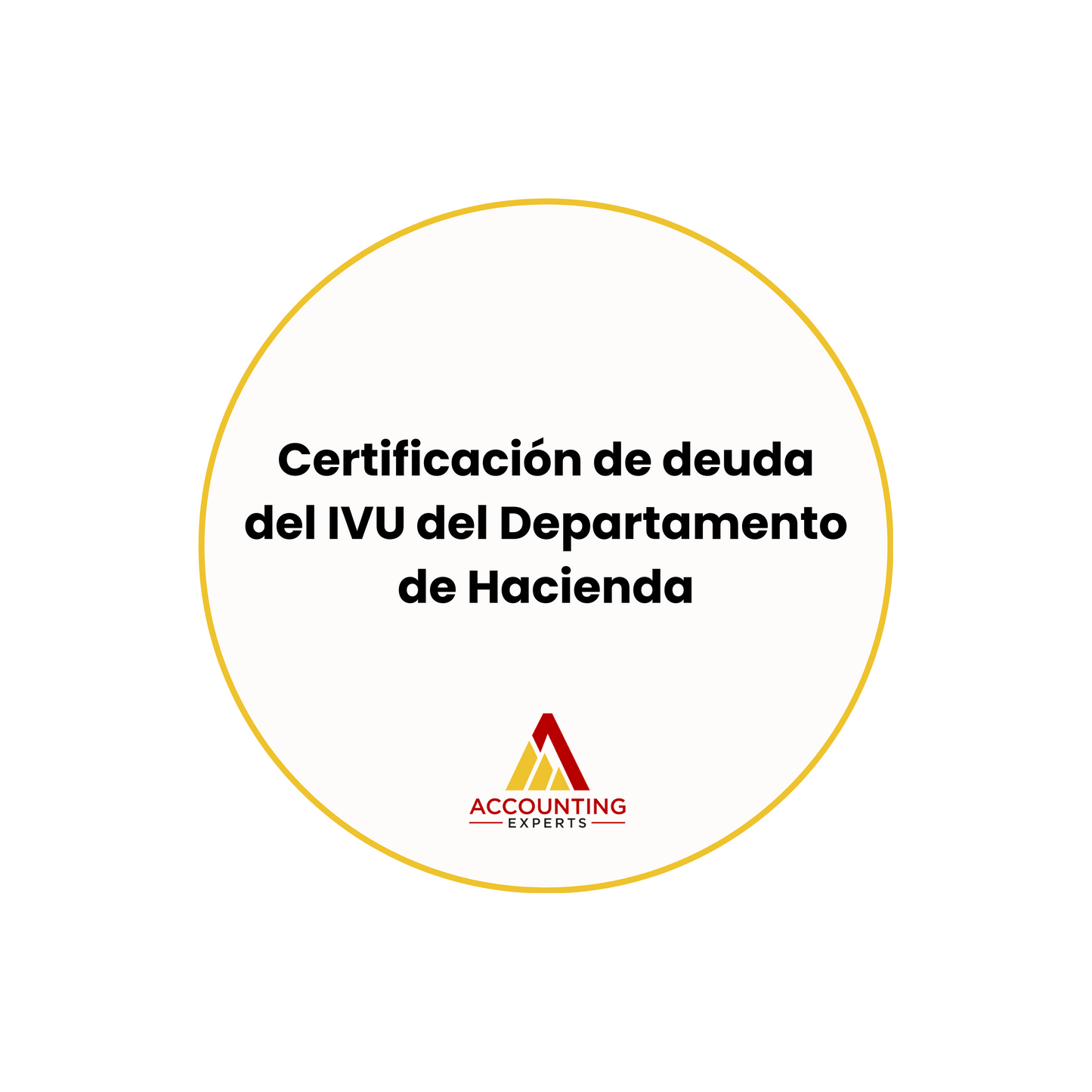 Certificación de deuda del IVU en el Departamento de Hacienda