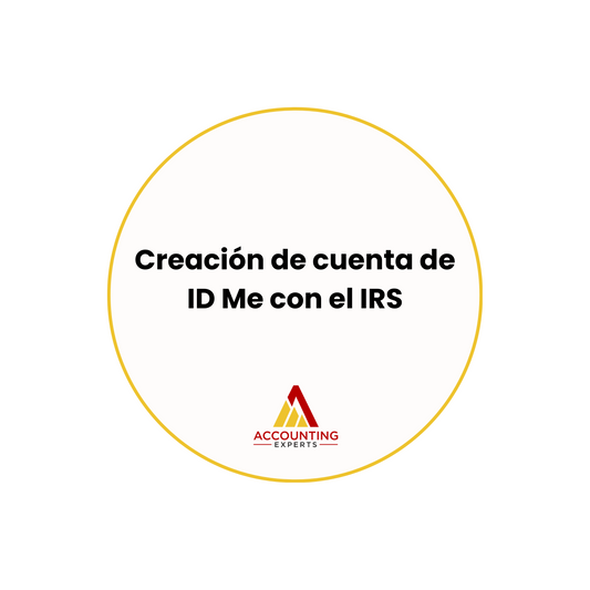 Cuenta de ID Me (creación o acceso)