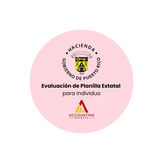 Evaluacion de Planilla Estatal de Individuo (Dept. de Hacienda)